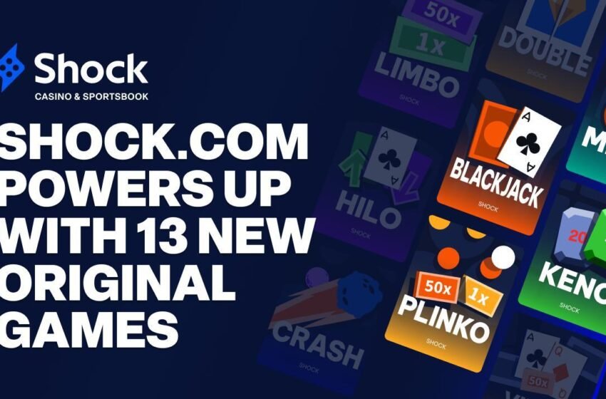  Shock.com Powers Up With 13 Brand-New Originals, Expanding Its Casino Experience