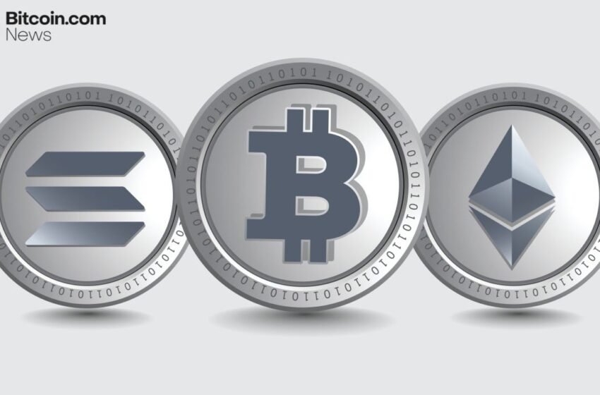 Bitcoin and Ether Extend Streak With $448 Million Inflow as Solana ETF Debuts