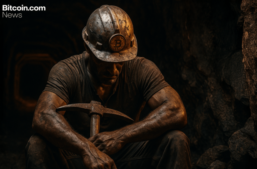  Five Months of Pain: Bitcoin Miners Watch Earnings Crater 27%