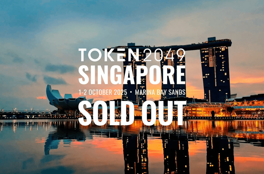  The Global Crypto Industry Convened: TOKEN2049 Singapore 2025 Sold Out as the World’s Largest Industry Gathering