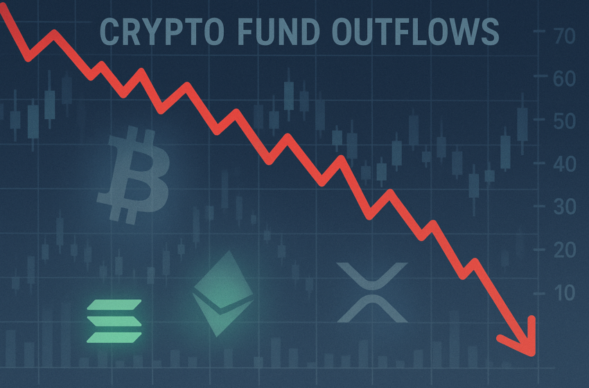  Crypto funds extend exodus to second week with $1.17B outflows