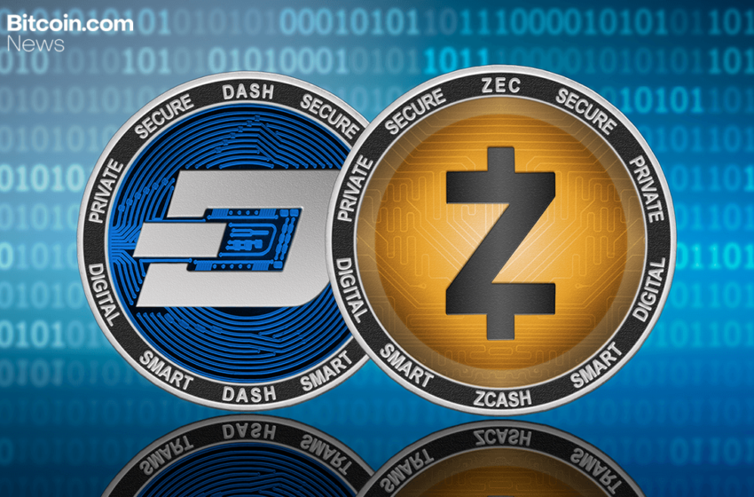  ZEC and DASH Lead Privacy Coin Rally as Sector Market Cap Jumps 8% to $26.6 Billion