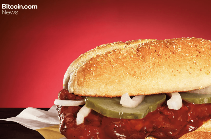  McRib Comeback Sparks a Nudge in Markets as Bitcoin Traders Reignite Crypto’s Sauciest Myth