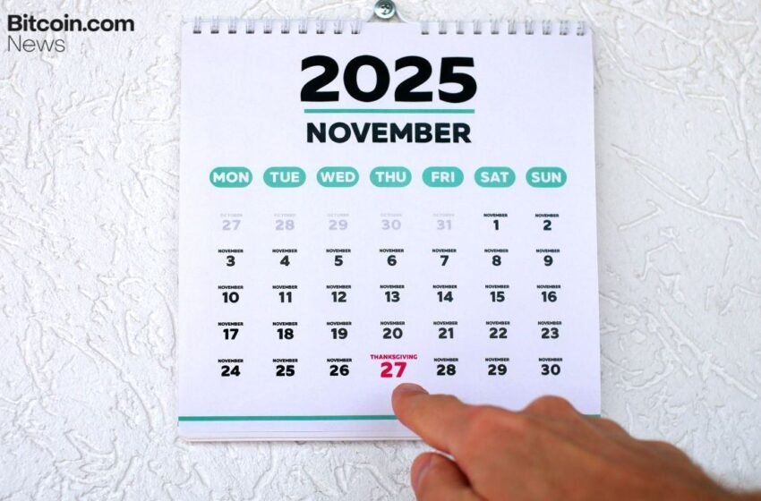  Here’s One Reason Why Bitcoin Might Rally After Thanksgiving