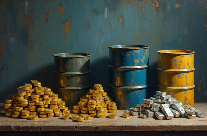  Commodity wrap: silver hits record high, gold rises after divided Fed rate cut; oil prices fall