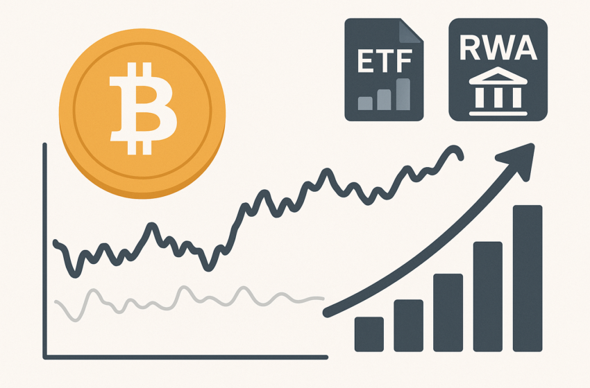  Glassnode report reveals Bitcoin’s growing stability amid ETF activity and RWA expansion