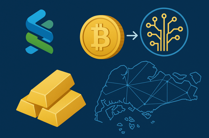  Standard Chartered expands into tokenised gold with Libeara in Singapore