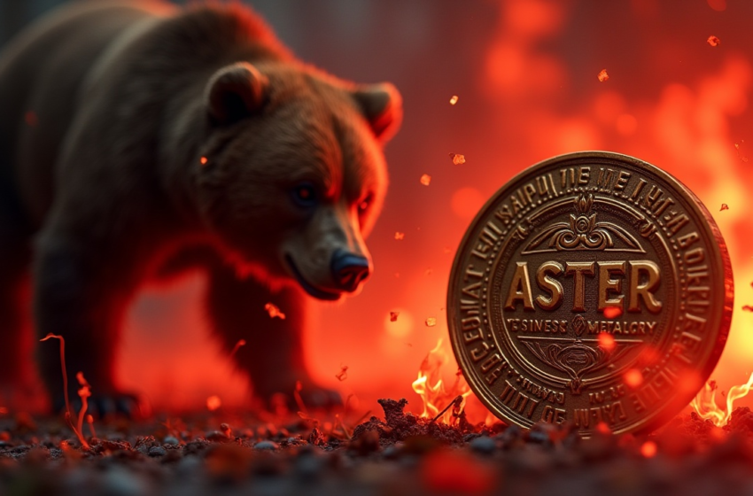  Aster, Telcoin top losers amid sharp crypto downturn