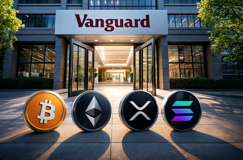  Vanguard reverses course, opens door to Bitcoin, Ethereum, XRP, and Solana ETFs