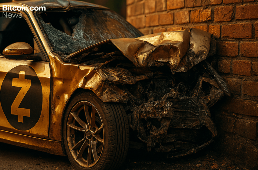  Zcash Crashes: From $700 Peak to $316 in Two Weeks
