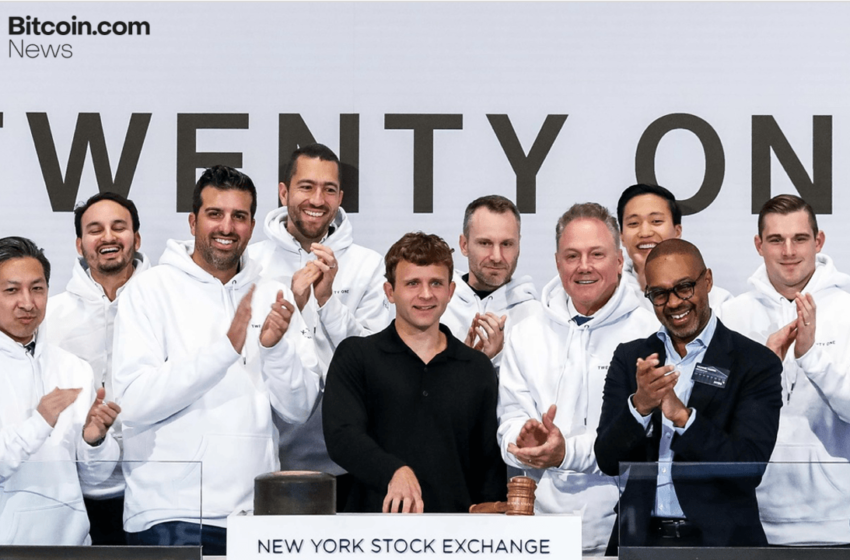  From SPAC to NYSE: XXI Opens Lower as Investors Size up Its Bitcoin Treasury Model