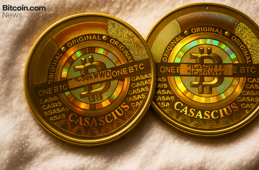  Casascius Classics Awaken: 2,000 BTC From 2011–2012 Shake off 13 Years of Sleep