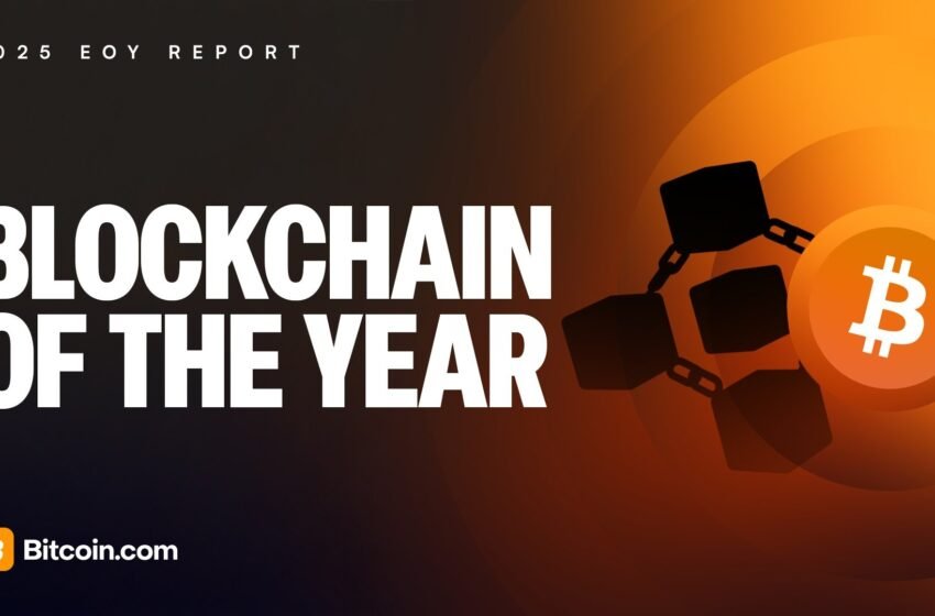  2025 EOY Report: Blockchain of the Year