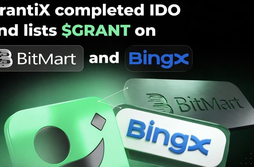  $GRANT Is Live: GrantiX Lists on BitMart and BingX After Successful IDOs