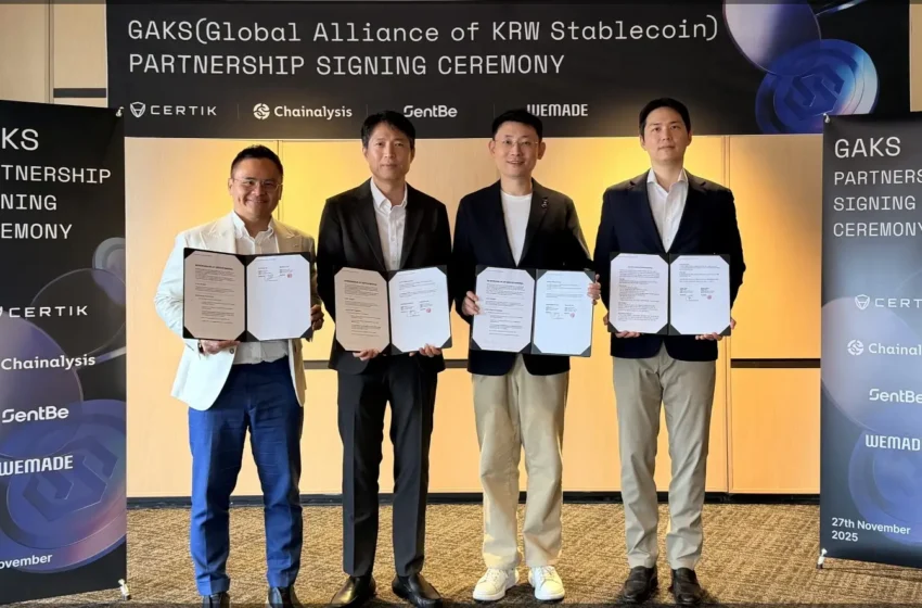  GAKS Launches to Build Global Infrastructure for KRW Stablecoin