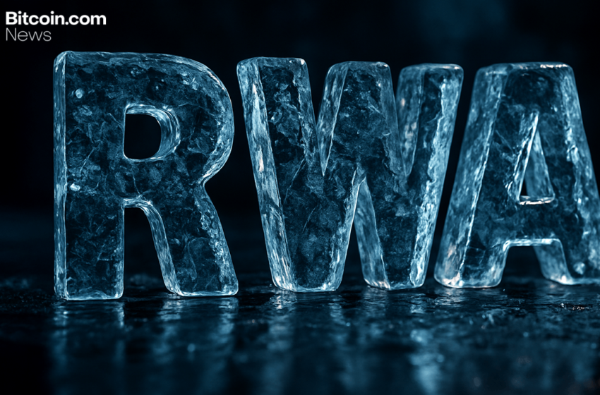  Real-World Asset Market Cools off With a 1.09% Pullback This Month