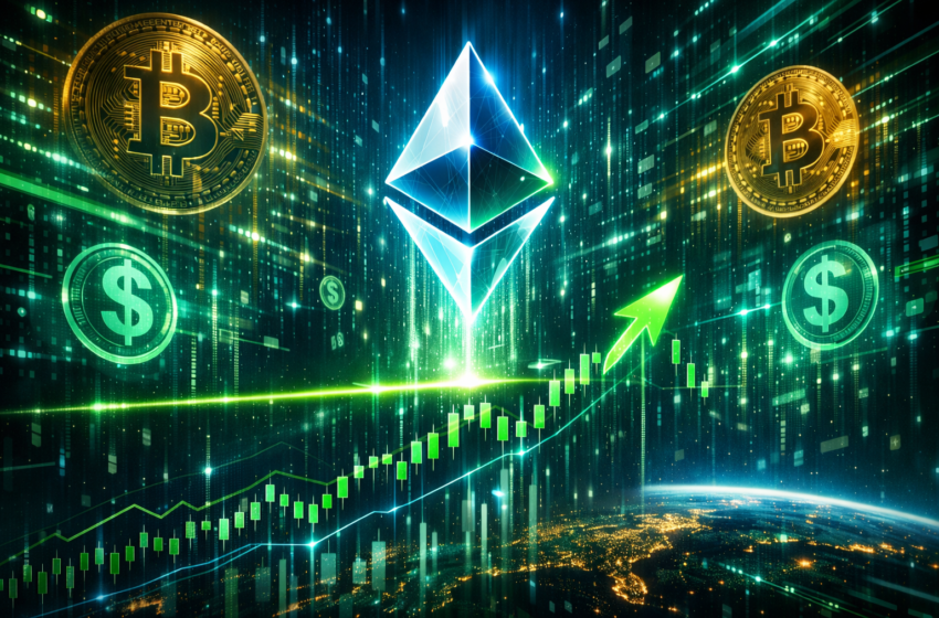  Ethereum network growth hits $8T milestone, bulls eye $3,500 level