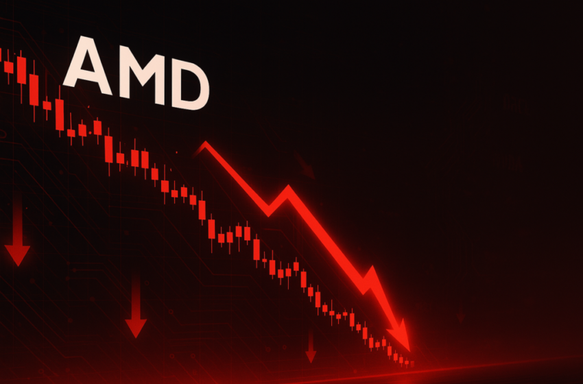  AMD stock tumbles sharply: why chip giant is facing profit-taking after 2025 rally