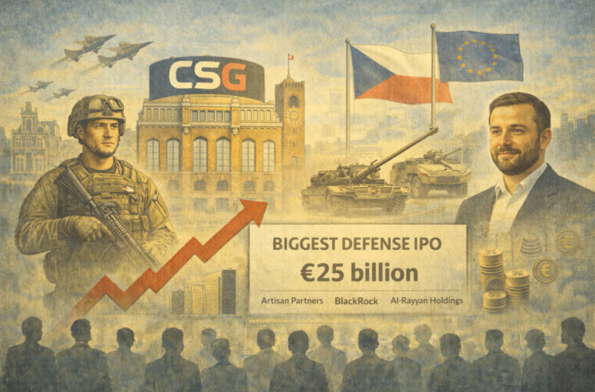  CSG’s Amsterdam IPO puts Czech defence empire in Europe’s market spotlight