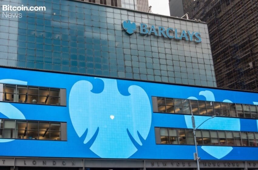  Barclays Invests in Ubyx to Advance Stablecoin and Tokenized Deposit Infrastructure