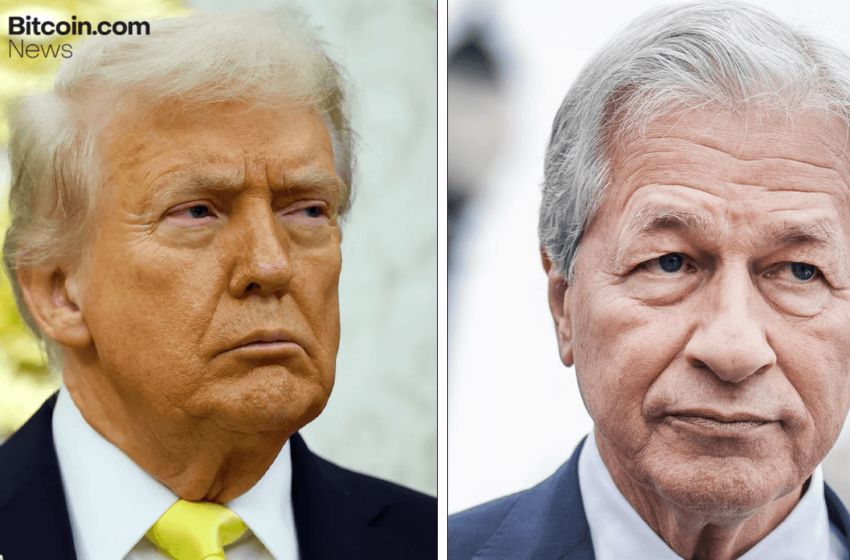  Trump vs. Dimon: JPMorgan Faces Lawsuit Threat Over Account Closures