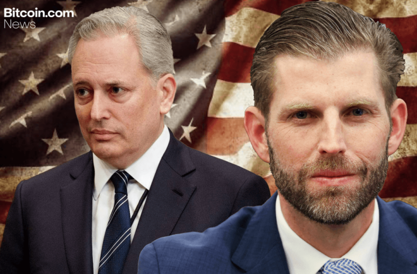  David Sacks and Eric Trump Weigh In at Davos as Senate Delay Stalls CLARITY Act