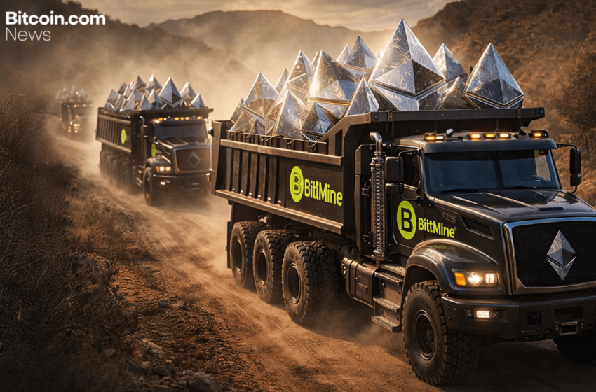  Bitmine Adds 35,000 ETH in a Week, Cementing Lead as Top Ethereum Treasury Firm