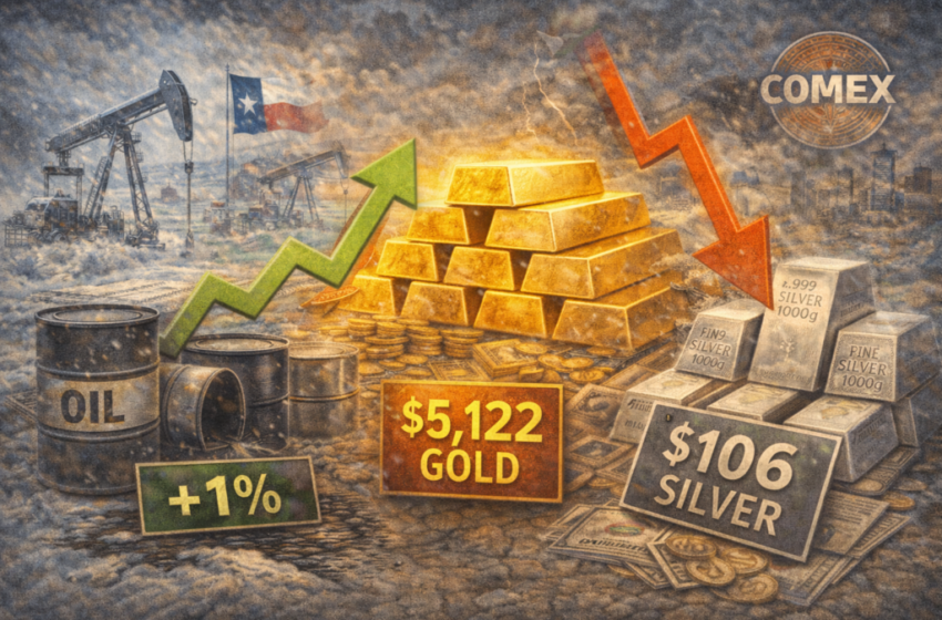  Commodity wrap: storm, supply woes lift oil; gold eases but remains near highs