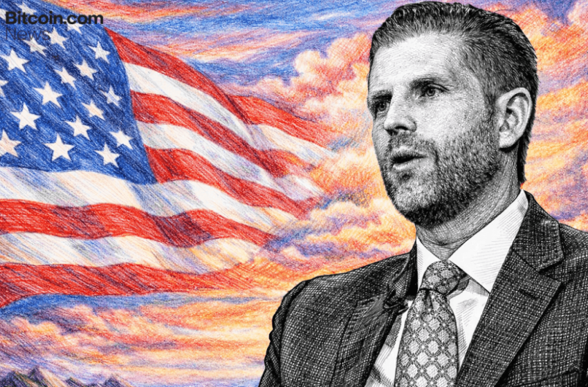  ‘I’ve Never Been More Bullish’ — Eric Trump Reaffirms $1M Bitcoin Prediction 