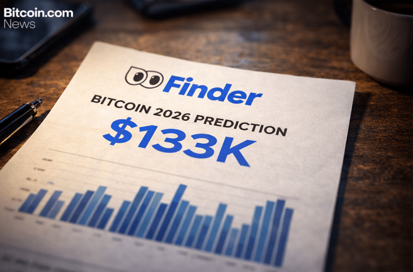 Finder’s Latest Survey Predicts Bitcoin at $133K by End of 2026