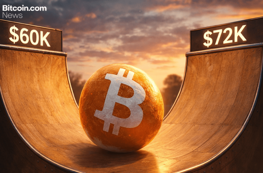  Bitcoin Consolidates Under Supply Zone With $60K Risk Still in Play