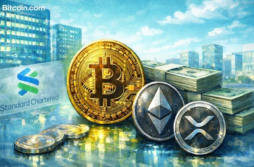  Standard Chartered Cuts BTC, ETH, XRP, SOL Forecasts