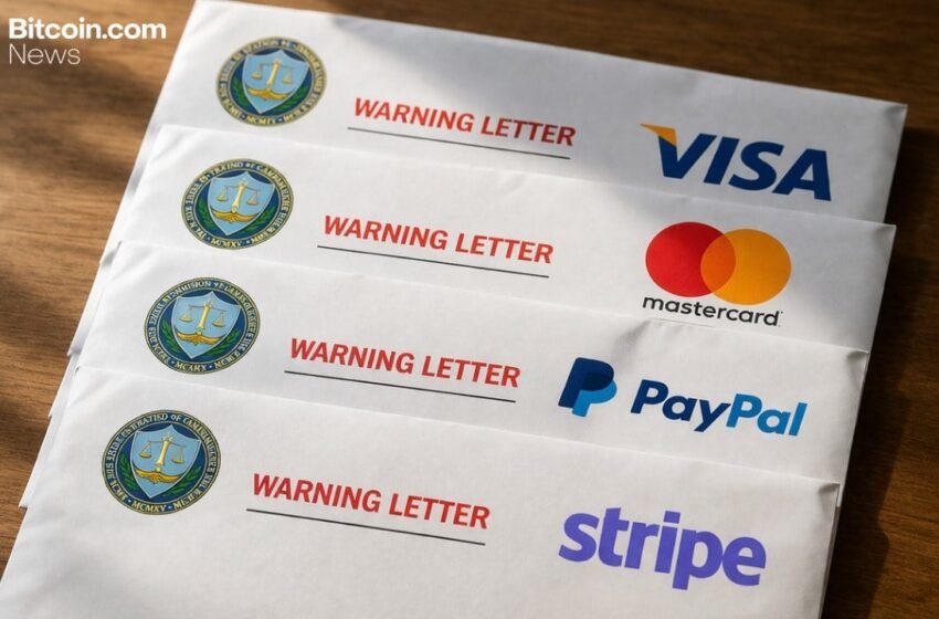  FTC Warns Visa, Mastercard, Paypal, Stripe as Debanking Concerns Shake US Financial Access – Finance Bitcoin News