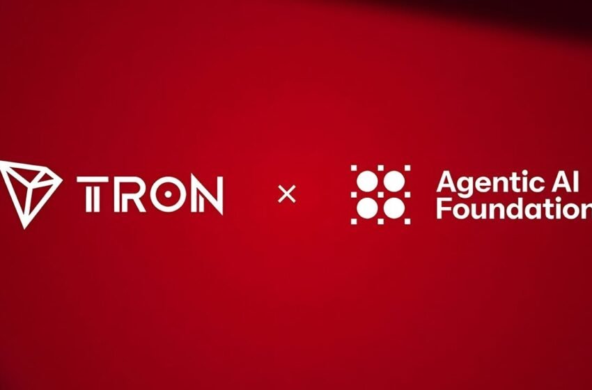  TRON Joins Agentic AI Foundation to Support Open Infrastructure for Autonomous AI Systems