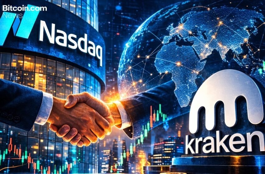  Nasdaq, Kraken Developing Gateway Connecting Tokenized Equities With Blockchain Networks