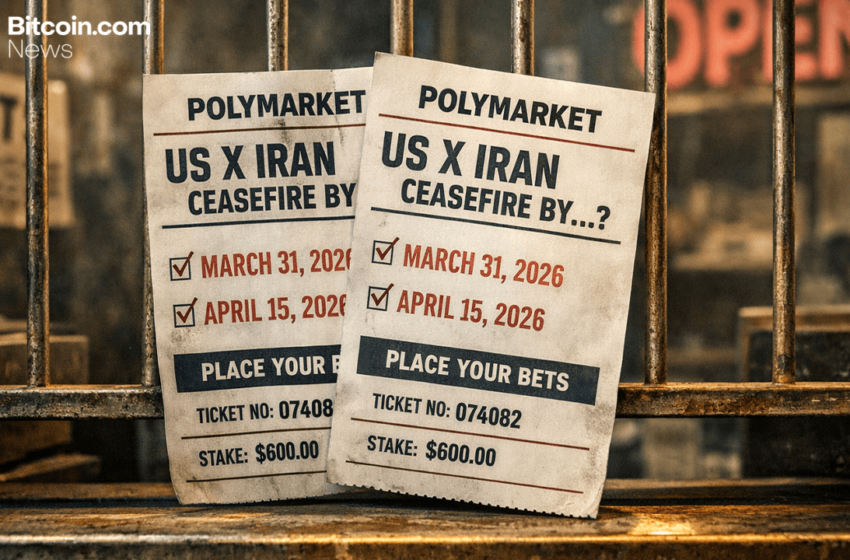  Polymarket Sees Coordinated Buying on Early US-Iran Ceasefire Contracts