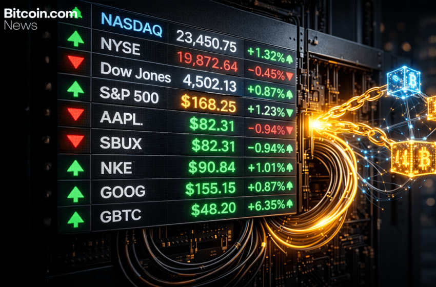 Tokenizing Big Finance: How Blockchain is Rewiring the Stock Market