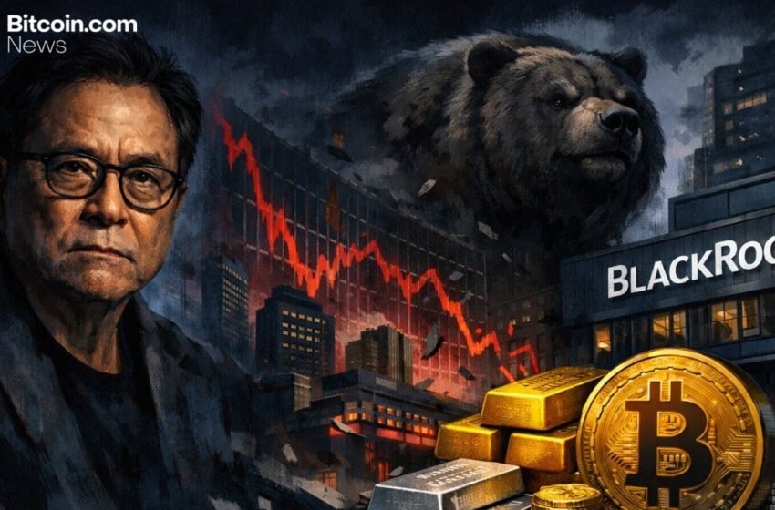  Robert Kiyosaki Warns Historic Market Crash Arriving as Blackrock Private Credit Time Bomb Ticks