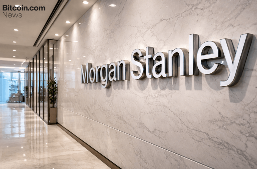  Morgan Stanley Seeks OCC Trust Charter for Crypto Custody Arm