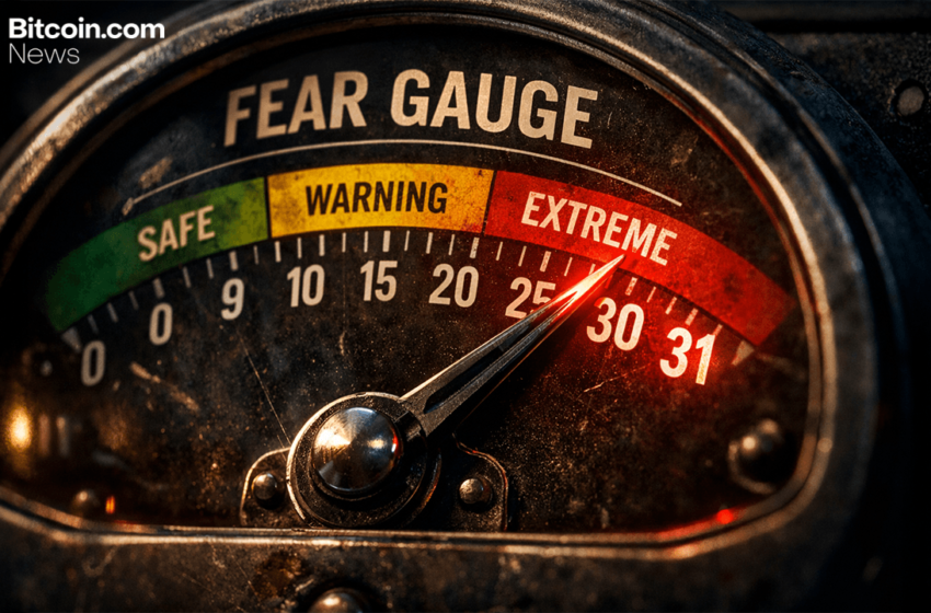  Wall Street Fear Gauge Hits 31 on Hormuz Supply Fears and Oil Price Shock – Market Updates Bitcoin News