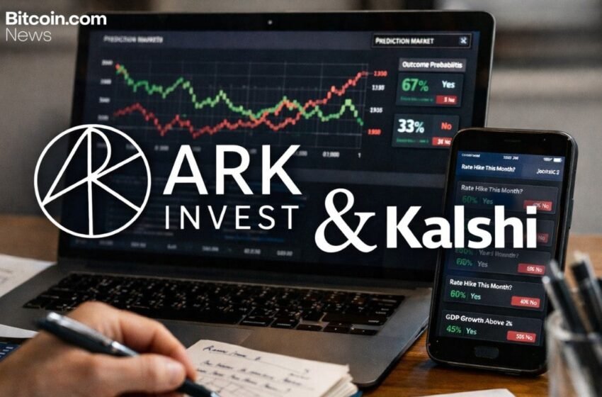  Ark Invest Taps Kalshi Data, Says Prediction Markets Could Reshape Future of Investing