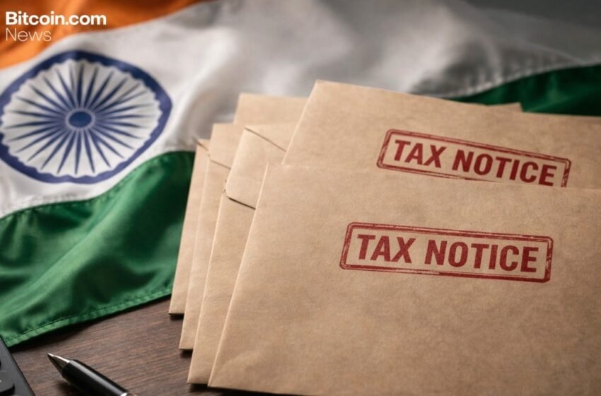  India Issues Tax Notices to Crypto Traders Over Unreported Activity From Earlier Years – Taxes Bitcoin News