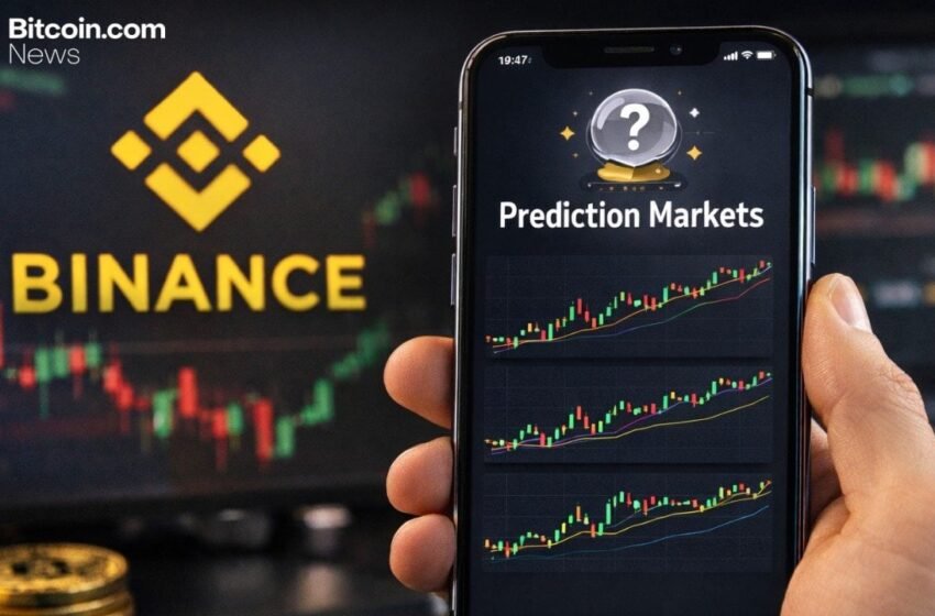  Binance Integrates Prediction Markets Into Wallet, Bringing On-Chain Outcome Trading Directly Into Its App – Exchanges Bitcoin News