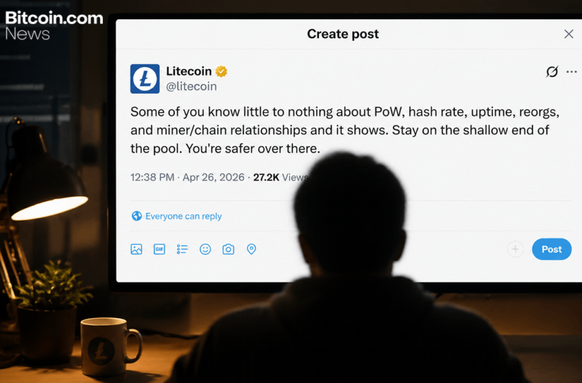  Litecoin X Account Tells Critics to ‘Stay on the Shallow End’ After 13-Block Reorg
