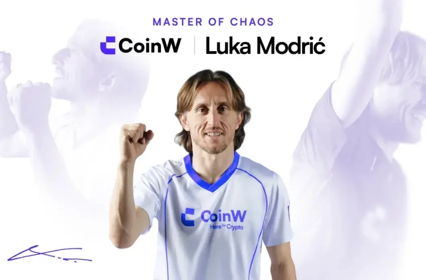  CoinW Taps Luka Modrić In 2026 Brand Push