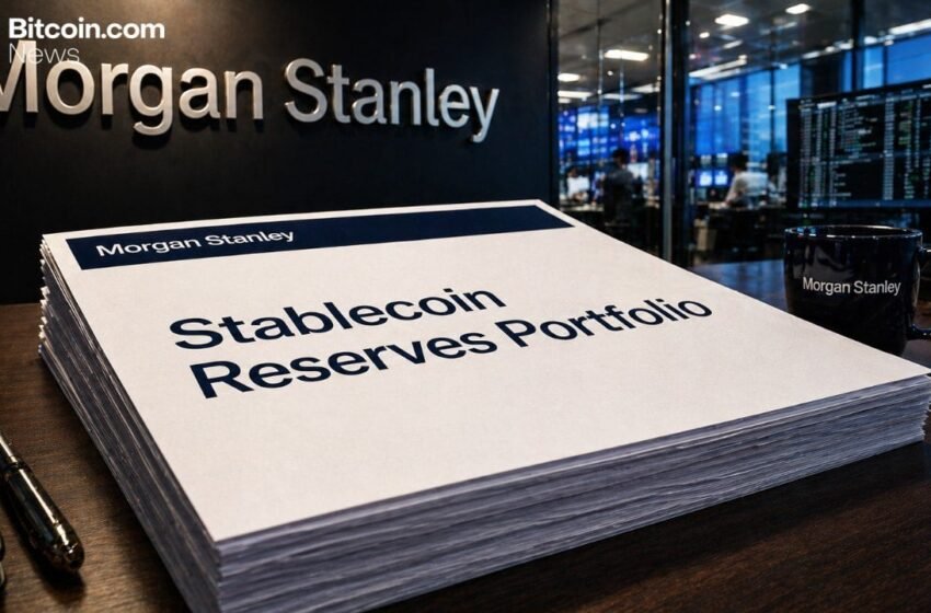  Morgan Stanley Adds Stablecoin Fund After Bitcoin ETF Launch
