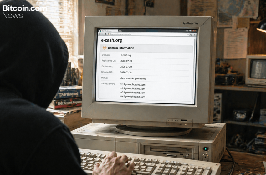  E-cash.org Predates Bitcoin.org by 29 days