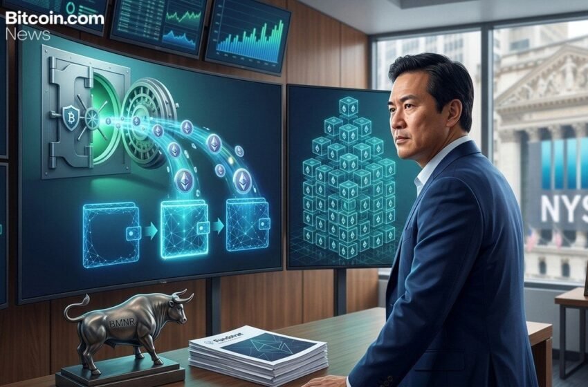  Tom Lee’s Bitmine Adds 101,627 ETH Worth $233 Million in Its Largest 2026 Accumulation