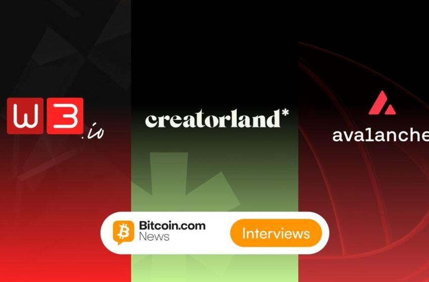  W3.io is Building the Digital Rails That Lead Creators to Bitcoin – Interview Bitcoin News