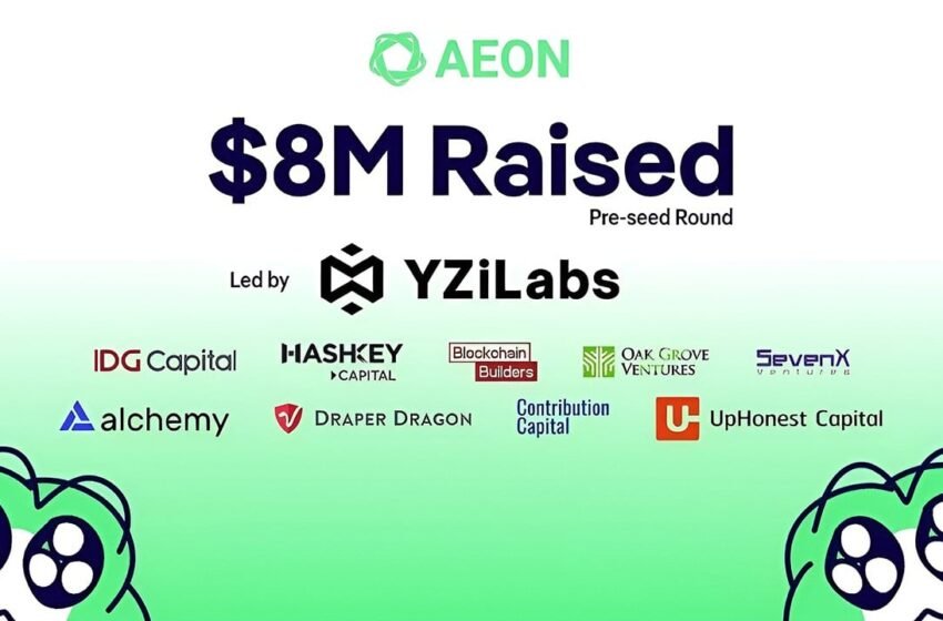  AEON Raises $8M Led by YZi Labs to Build the Settlement Layer for Agentic Economy